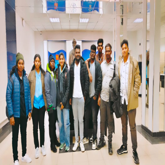 Dr.Raj kumar Travel with MBBS Student abroad