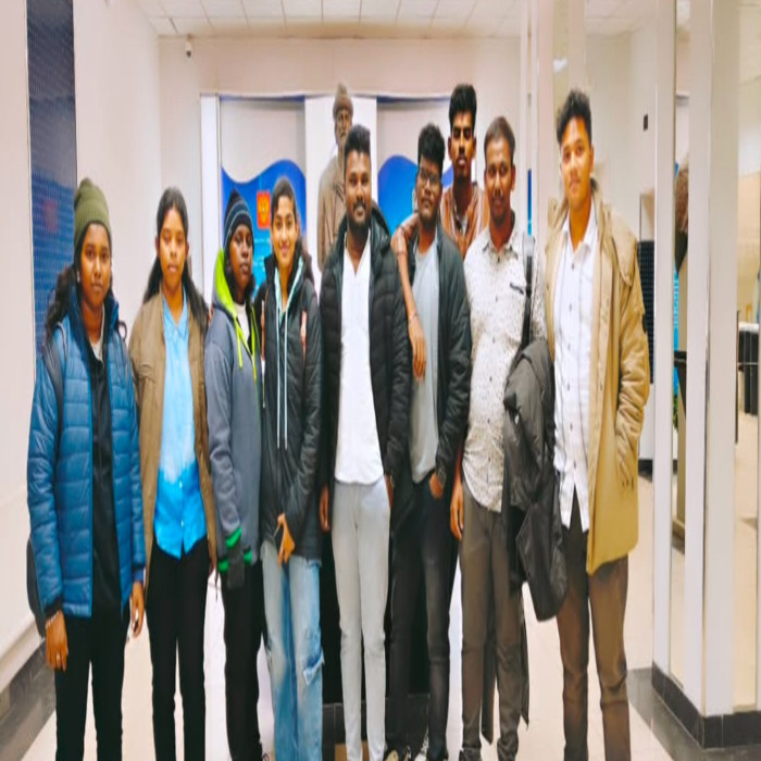 Dr.Rajkumar with Students